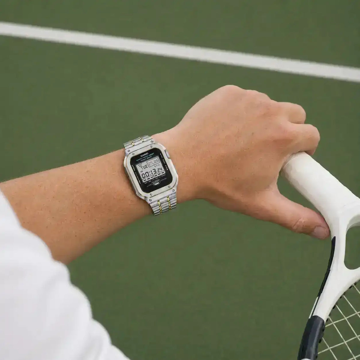 Apple Watch Stainless Steel Case & Band Set | Casio Mod Kit -