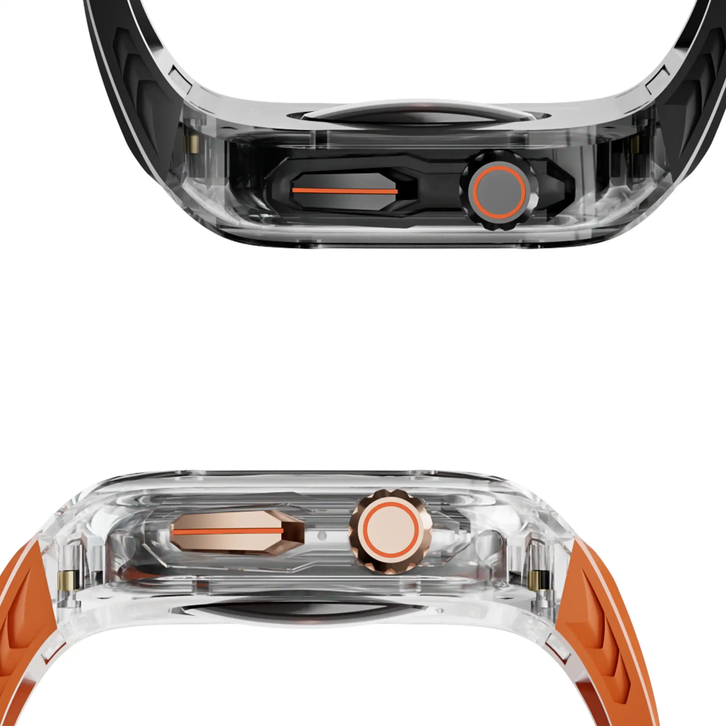 Clear Apple Watch Case & TPU Band Set | RM Style
