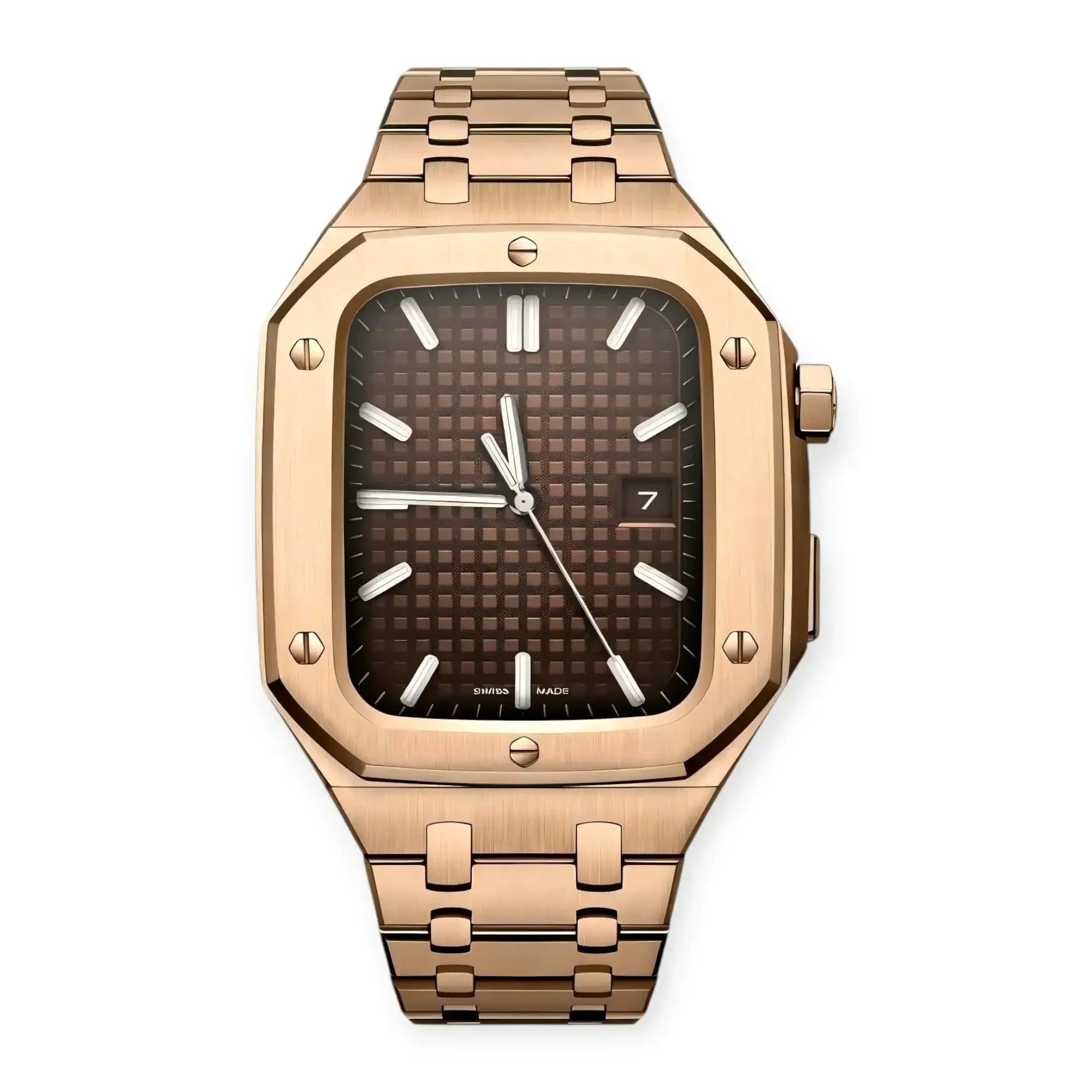 10 Reasons Why the Rose Gold Royal Edition Oak Mod Apple Watch Case Strap Set is the Ultimate Apple Watch Band Upgrade - X GIFT LIST