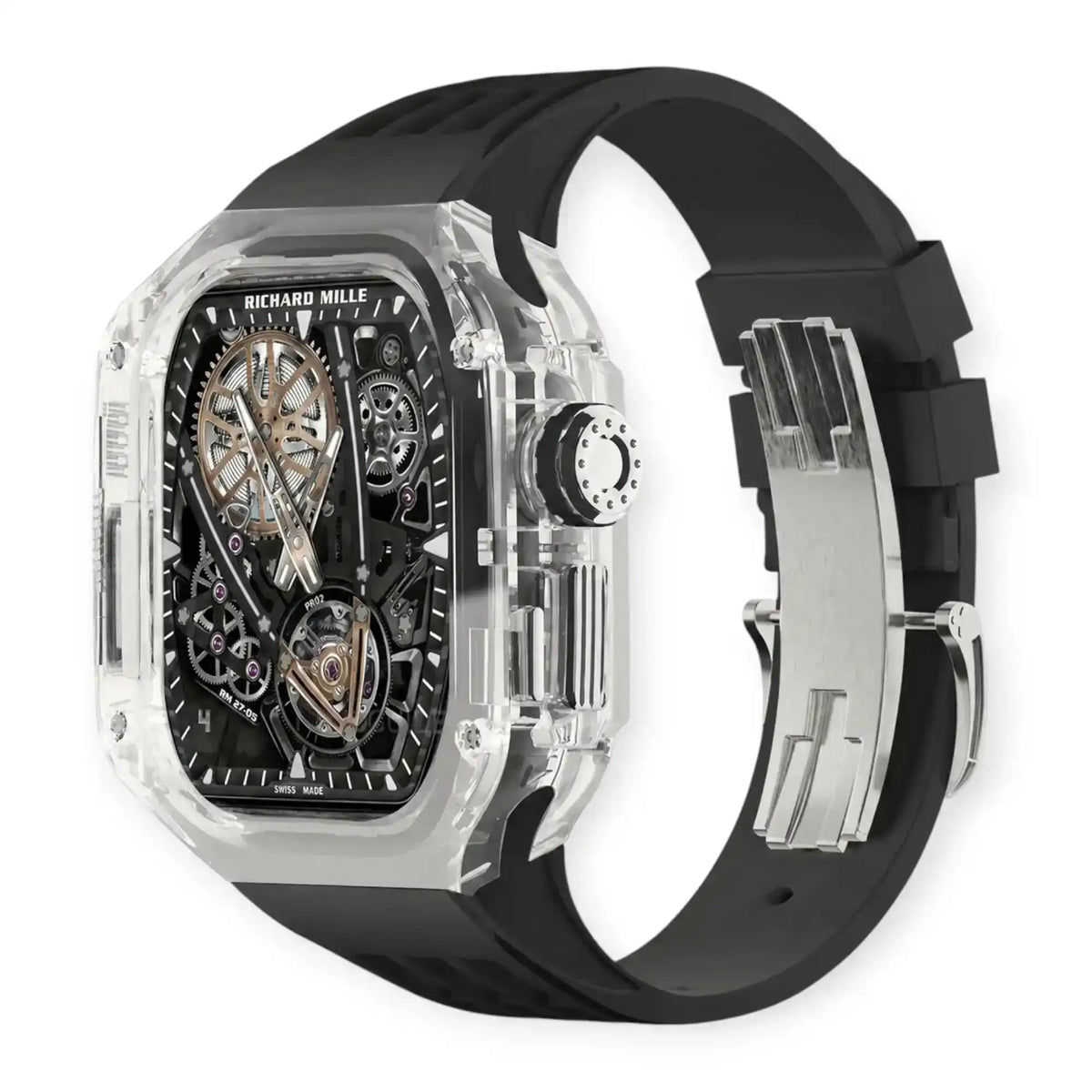 Master Your Apple Watch Look: The Essentials of Using a Clear Apple Watch Case And Fluororubber Strap - X GIFT LIST