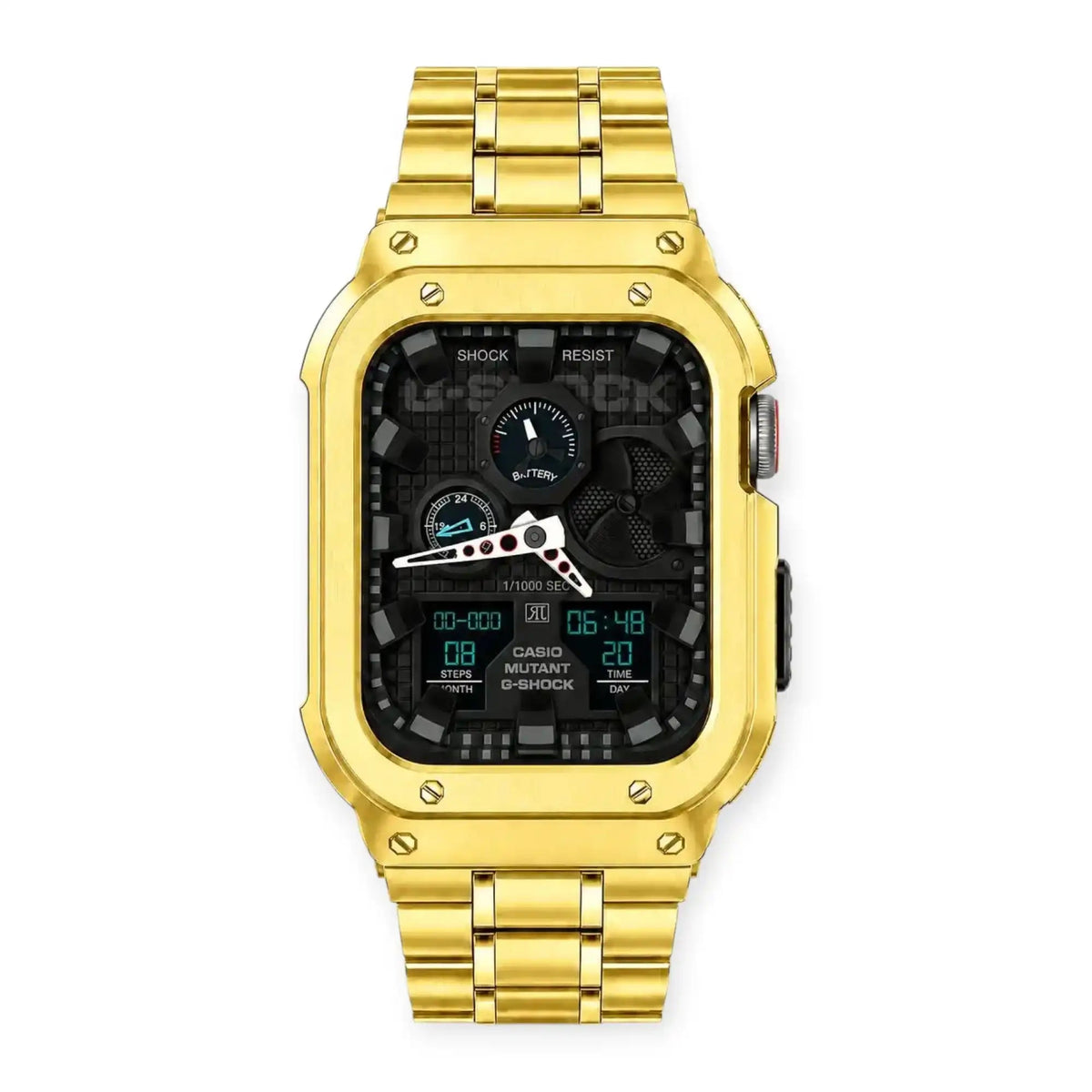 Apple Watch Stainless Steel Case & Band Set | Casio Mod Kit