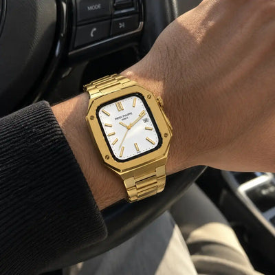 Steel Apple Watch Case & Band Set | Nautilus Mod Kit - 