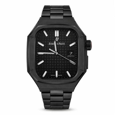 Apple Watch Ultra Aluminum Case & Steel Band Set | Royal Oak Mod Kit - 