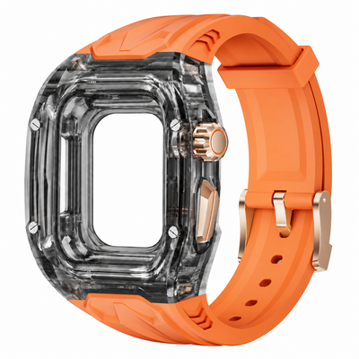Black Apple Watch Case & TPU Band Set | RM Mod Kit - 