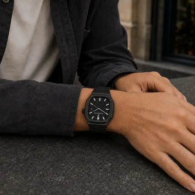 Apple Watch Ultra Aluminum Case & Steel Band Set | Royal Oak Mod Kit - 