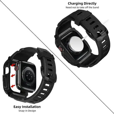 Apple Watch Zinc Alloy Case & TPU Band Set | Outdoor Mod Kit - 