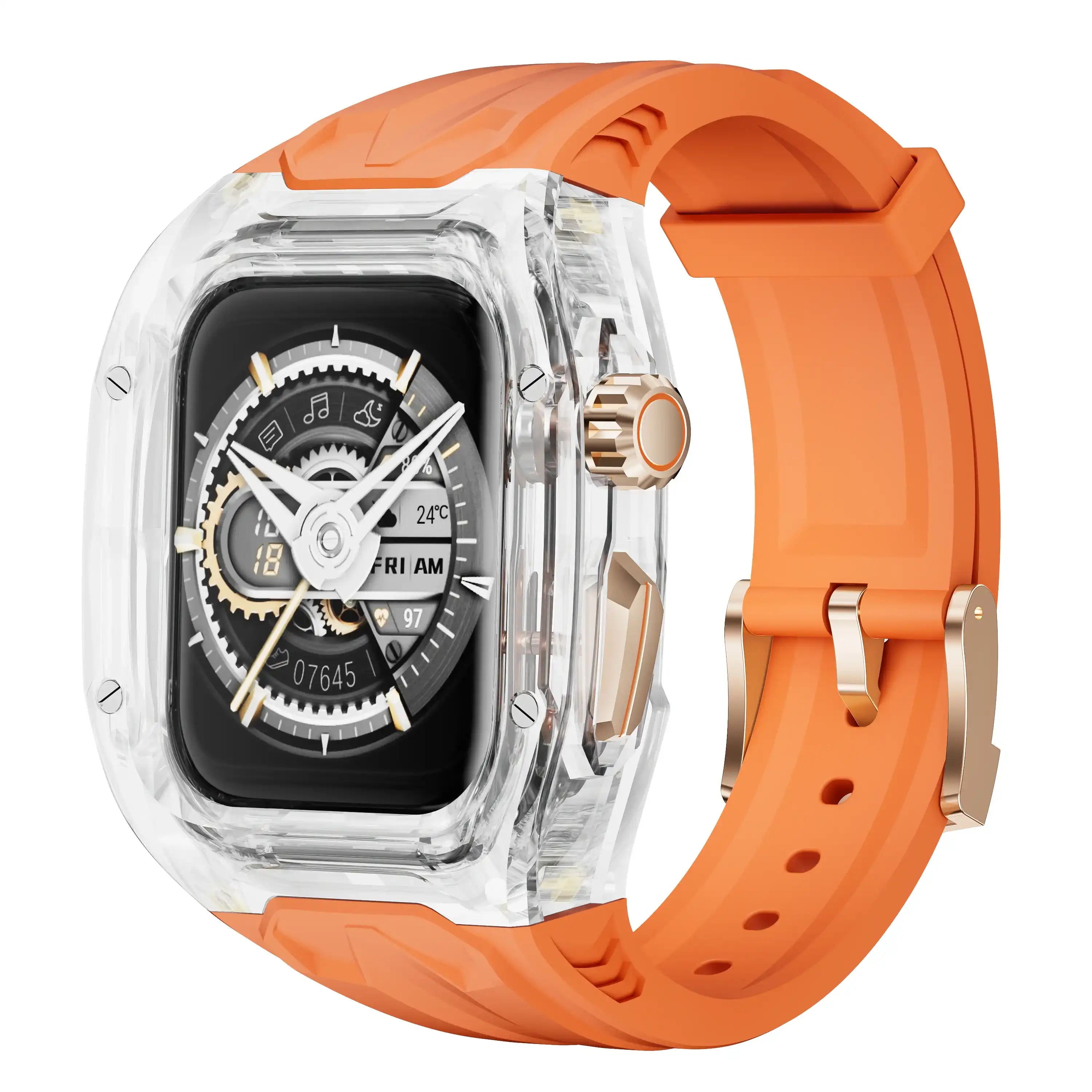 Clear Apple Watch Case & TPU Band Set | RM Style