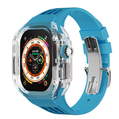 Clear Apple Watch Case & Fluororubber Band Set – Ultra  | RM Style