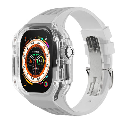 Clear Apple Watch Case & Fluororubber Band Set – Ultra  | RM Style