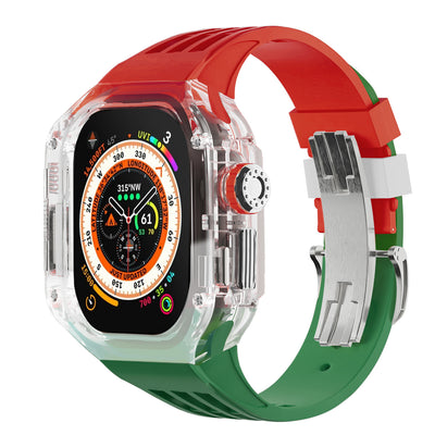 Clear Apple Watch Case & Fluororubber Band Set – Ultra  | RM Style