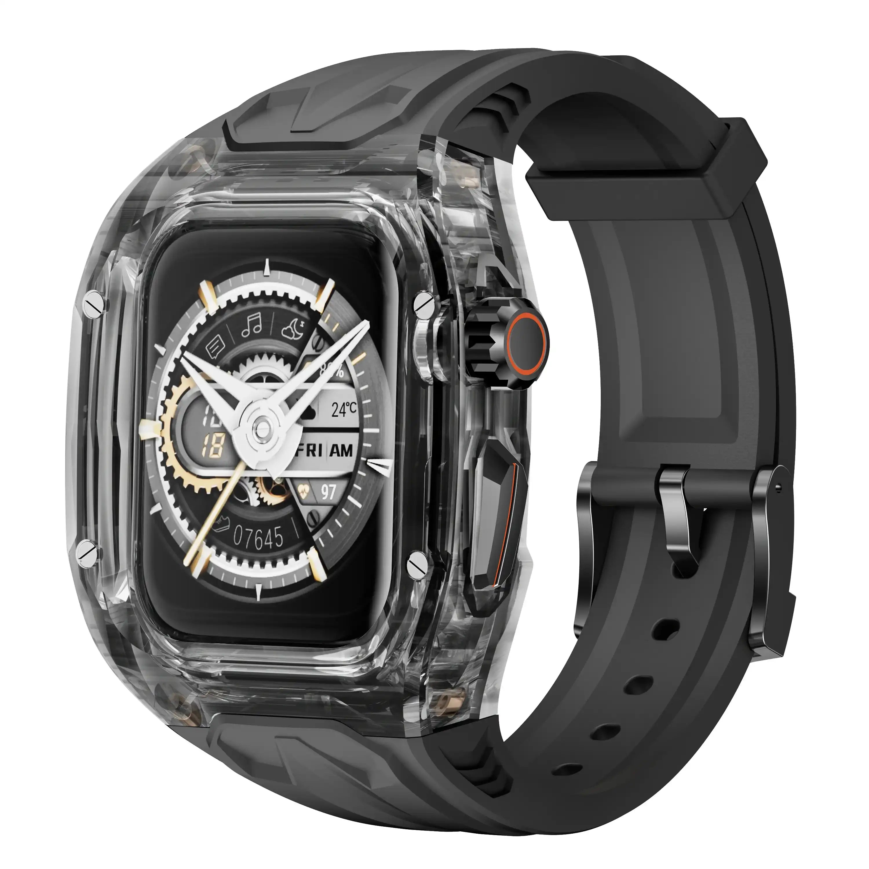 Smoke Black Apple Watch Case & TPU Band Set | RM Style