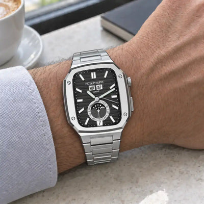 Steel Apple Watch Case & Band Set | Nautilus Mod Kit - 