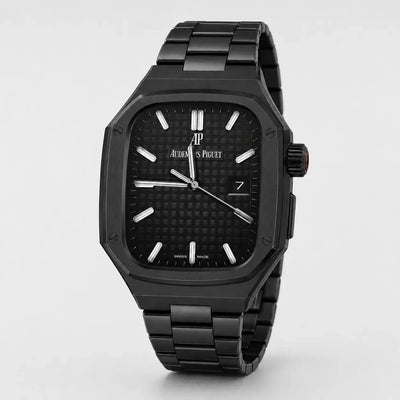 Apple Watch Ultra Aluminum Case & Steel Band Set | Royal Oak Mod Kit - 