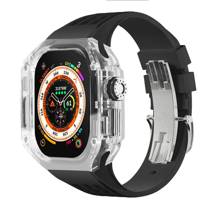 Clear Apple Watch Case & Fluororubber Band Set – Ultra  | RM Style