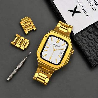 Steel Apple Watch Case & Band Set | Nautilus Mod Kit - 