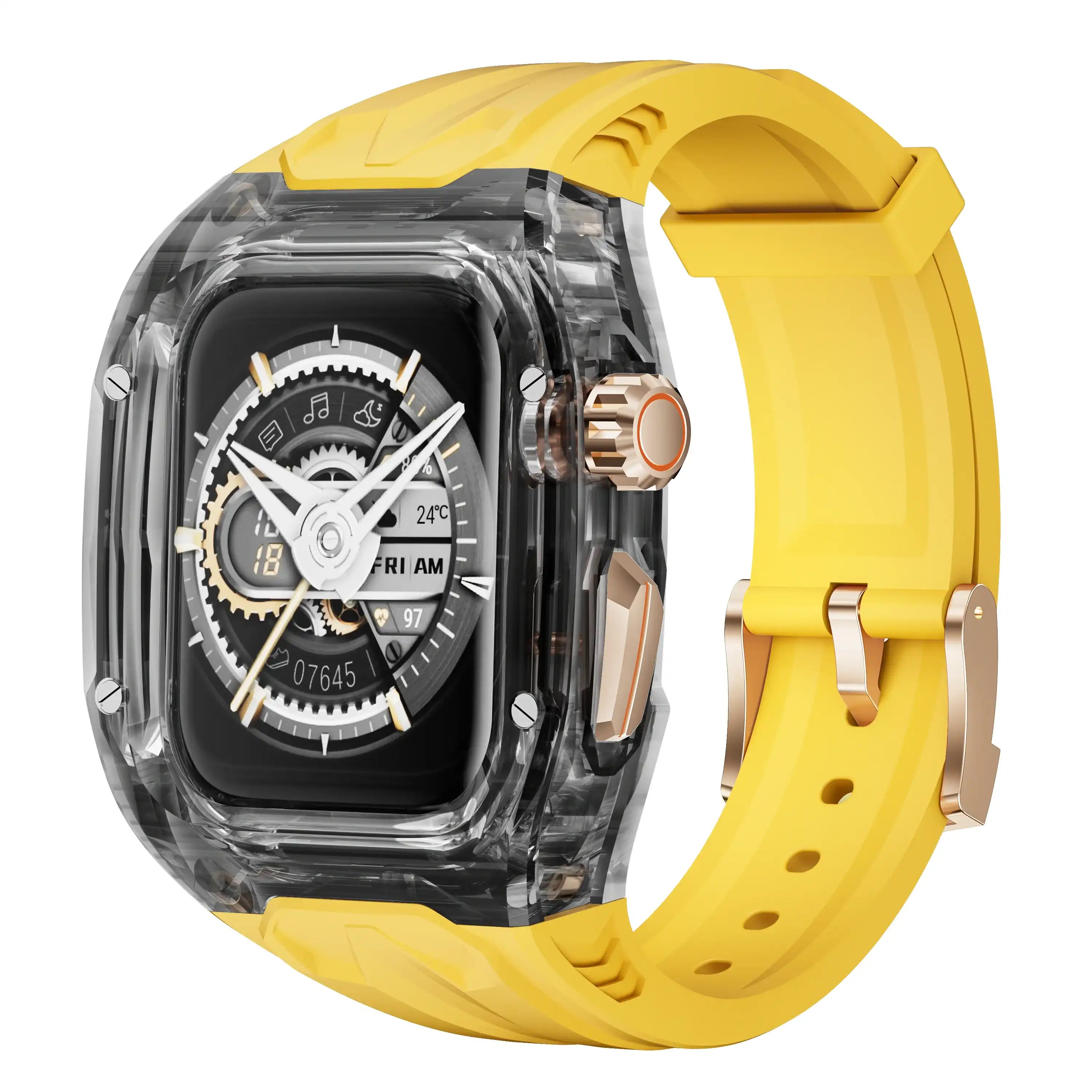 Smoke Black Apple Watch Case & TPU Band Set | RM Style