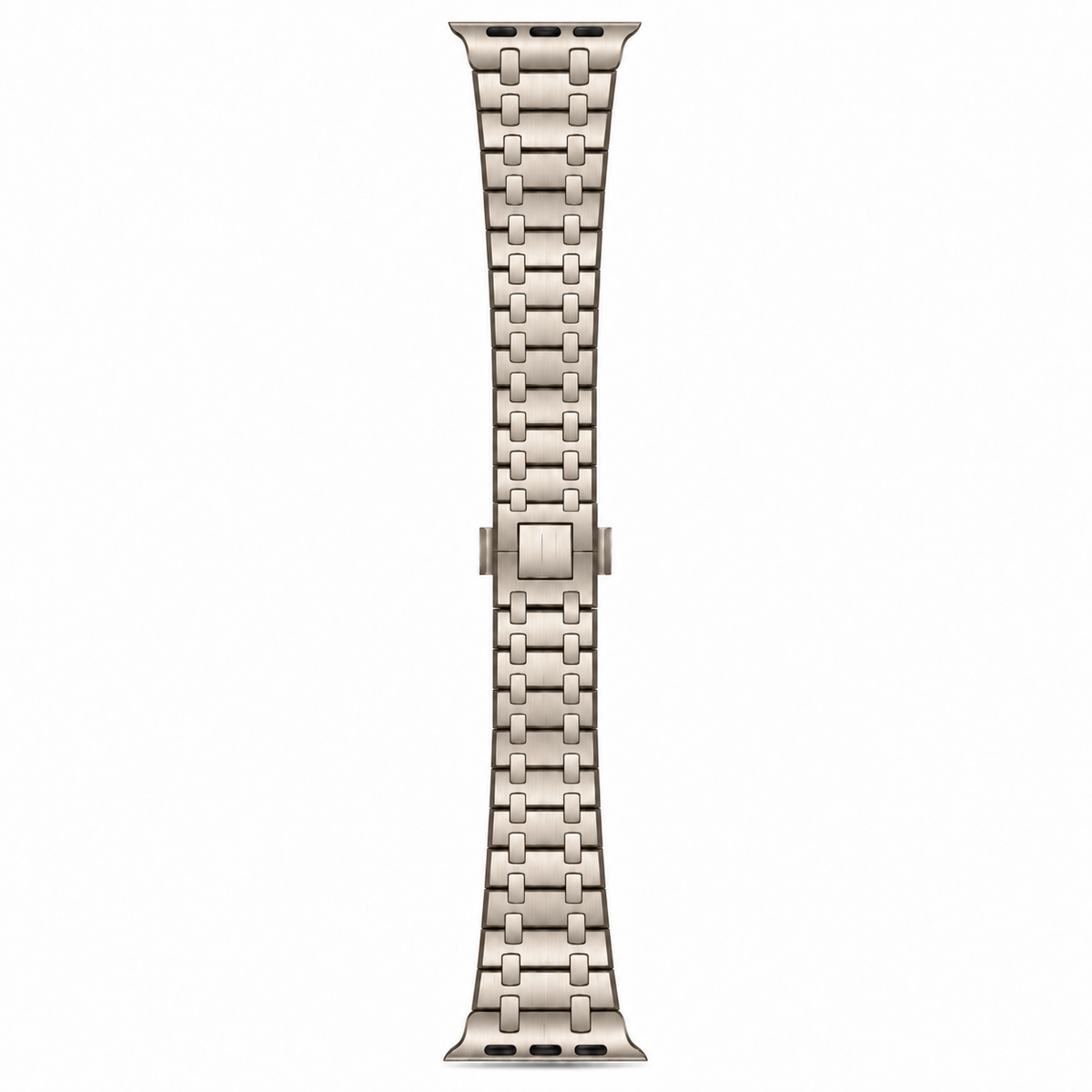 Titanium Finish Steel Apple Watch Band | AP Style - 