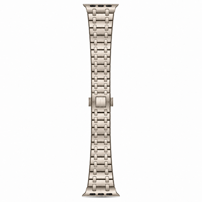 Titanium Finish Steel Apple Watch Band | AP Style - 