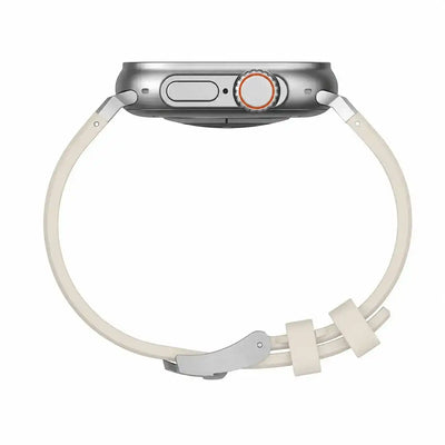 Apple Watch Mod Rubber Strap – Starlight Oak Style - 