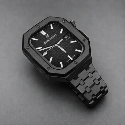 Steel Apple Watch Case & Band Set | Royal Oak Mod Kit - 