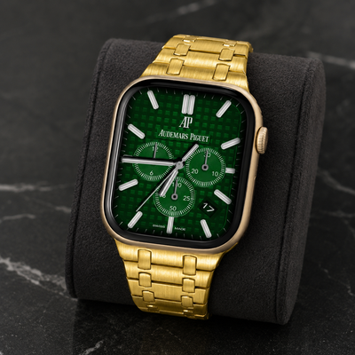 Gold Steel Apple Watch Band | AP Style - 