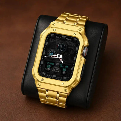 Apple Watch Stainless Steel Case & Band Set | Casio Mod Kit - 