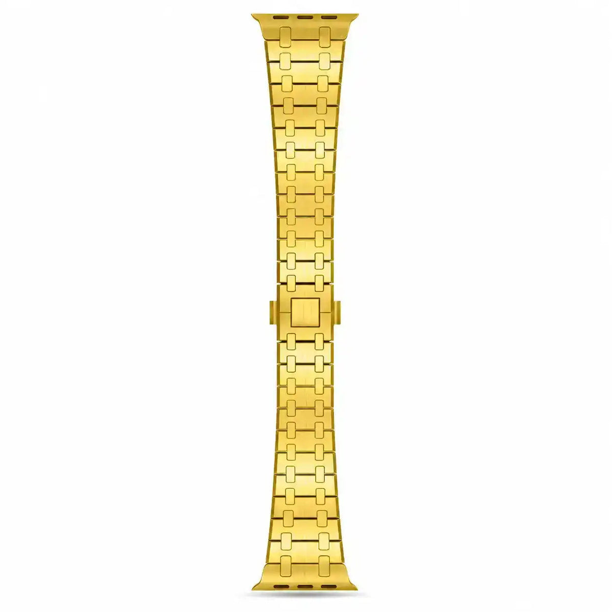 Gold Steel Apple Watch Band | Oak Style