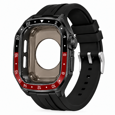 Apple Watch Case & Rubber Band Set | Coke GMT Mod Kit - 