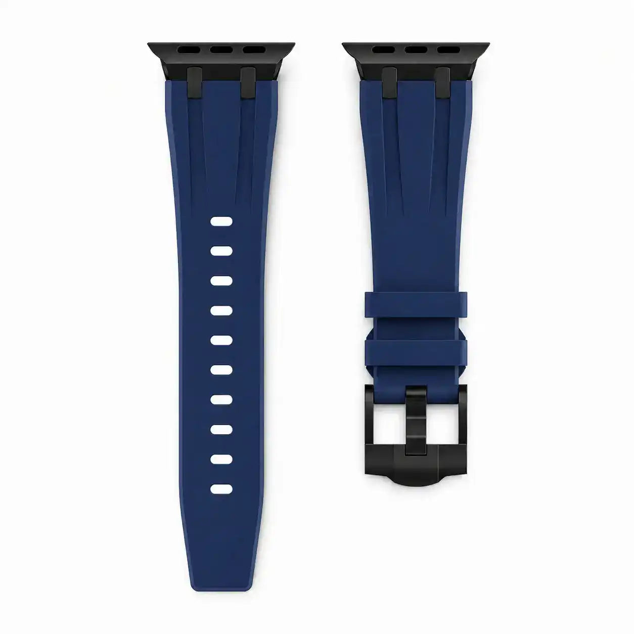 Apple Watch Mod Rubber Strap – Blue Oak Style - 