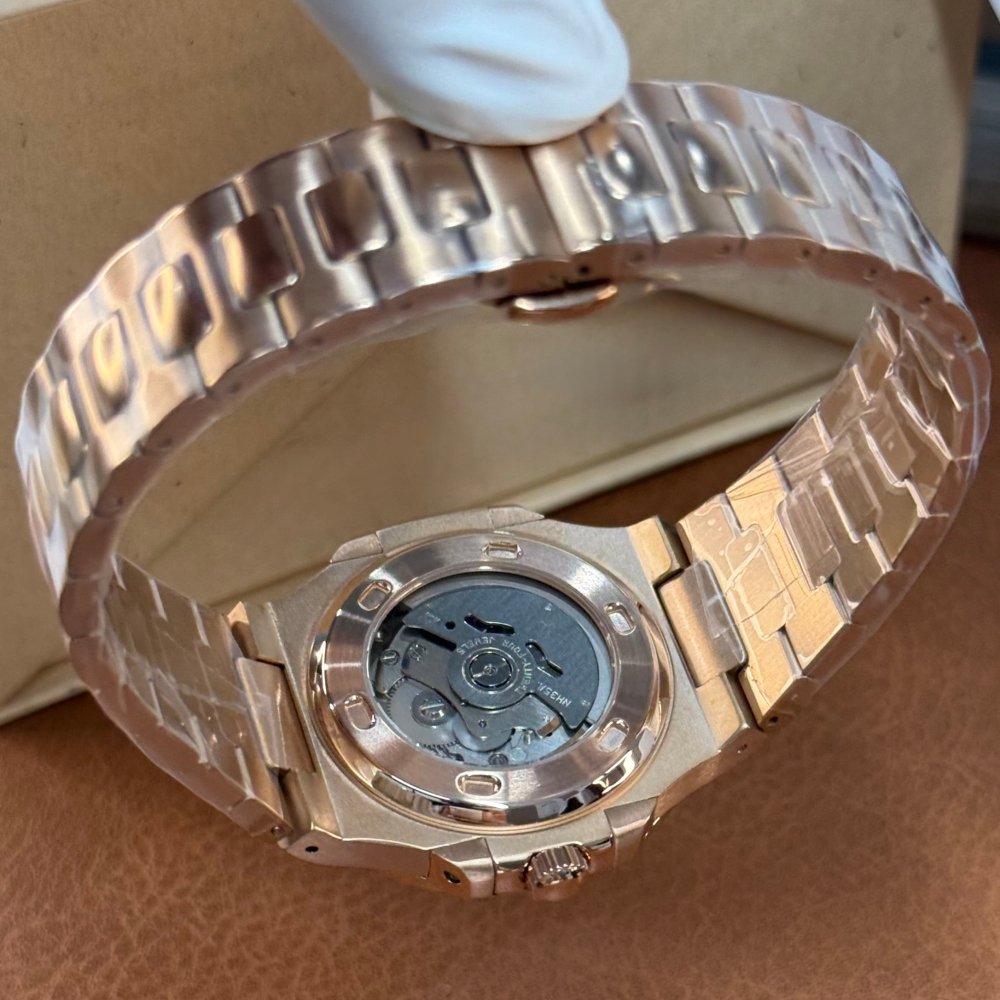 NAUTIKO | Rose Gold Blue NH35 - WATCH MODS