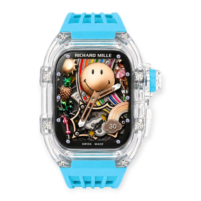 Apple Watch Case & Fluororubber Band Set | RM Mod Kit - 