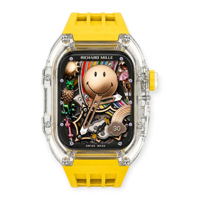 Apple Watch Case & Fluororubber Band Set | RM Mod Kit - 