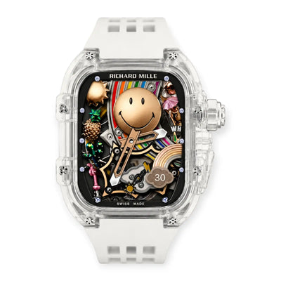 Apple Watch Case & Fluororubber Band Set | RM Mod Kit - 